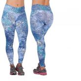 CALÇA FUSÔ FITNESS ESTAMPADA