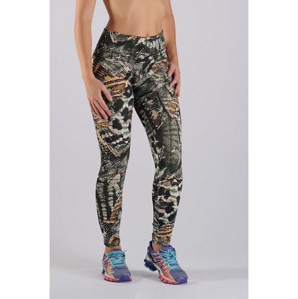 CALÇA FITNESS ESTAMPADA CÓS  LARGO