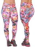 CALÇA FUSÔ FITNESS ESTAMPADA